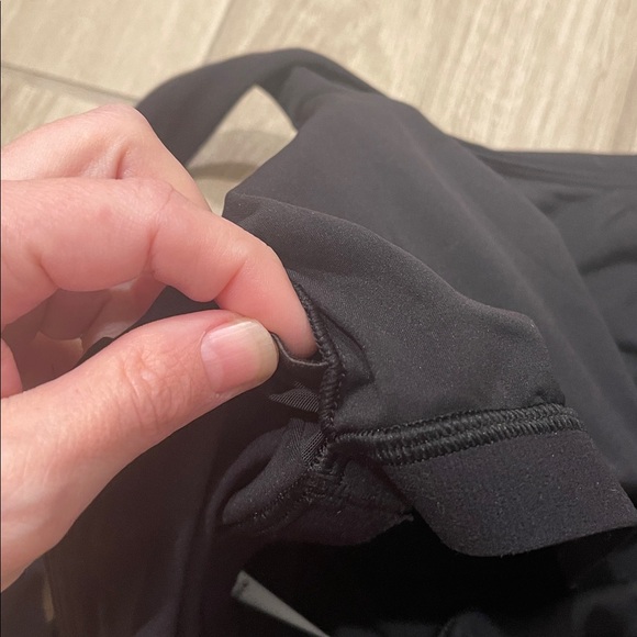 Vuori AllTheForm Support Cropped Tank Top Black Sz XL VW1207 - Picture 4 of 9